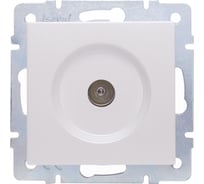 Проходная розетка Lezard VESNA жемчужно-белый перламутр 742-3088-129