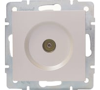 Оконечная розетка Lezard VESNA жемчужно-белый перламутр 742-3088-130