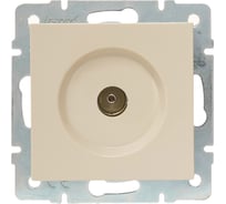 Оконечная розетка Lezard VESNA крем 742-0388-130