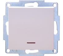 Выключатель Lezard VESNA с подсветкой крем 742-0388-111