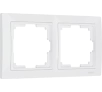 Рамка на 2 поста WERKEL W0022001 Snabb basic белый a051305