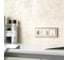 Двухклавишный выключатель WERKEL W1120113 с подсветкой перламутровый рифленый a051186 7