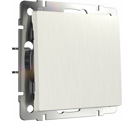 Одноклавишный выключатель WERKEL W1110013 перламутровый рифленый a051168