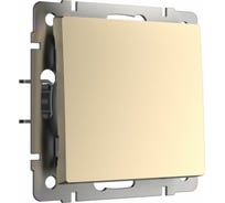 Проходной одноклавишный выключатель WERKEL W1112011 шампань a050865