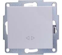 промежуточный выключатель Lezard VESNA белый 742-0288-107 22742379