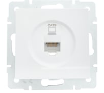 Компьютерная розетка Lezard VESNA белая 140 742-0288-140