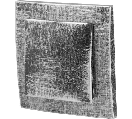 Выключатель ЮПИТЕР одноклавишный скрытый Стандарт серебро JP7424-05