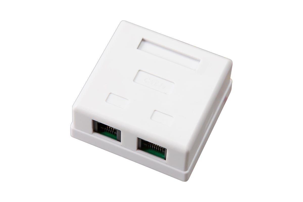 Розетка Rexant RJ-45 + RJ-11 (06-0106-C)