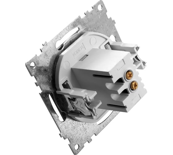 2-местная розетка USB STEKKER (механизм), GLS10-7115-01, 250B, 2,4А, серия Катрин, белый 39686