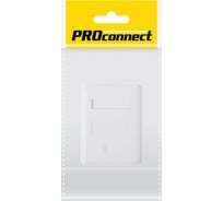 Компьютерная внешняя розетка PROCONNECT 1-порт RJ-45 (8P8C), UTP 5e 03-0121-9