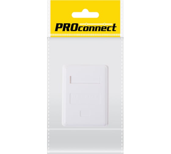 Компьютерная внешняя розетка PROCONNECT 1-порт RJ-45 (8P8C), UTP 5e 03-0121-9