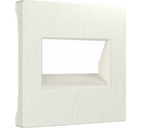 Накладка WERKEL дW1191113 ля двойной розетки Еthernet RJ 45 перламутровый рифленый a051176