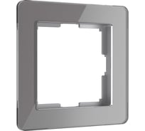 Рамка на 1 пост WERKEL W0012704 Acrylic графит a059319