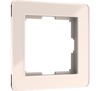 Рамка на 1 пост WERKEL W0012743 Acrylic айвори a060537