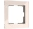 Рамка на 1 пост WERKEL W0012743 Acrylic айвори a060537 1