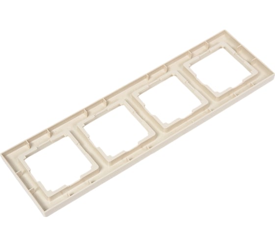 Рамка на 4 поста WERKEL W0041803 Stark слоновая кость a050916