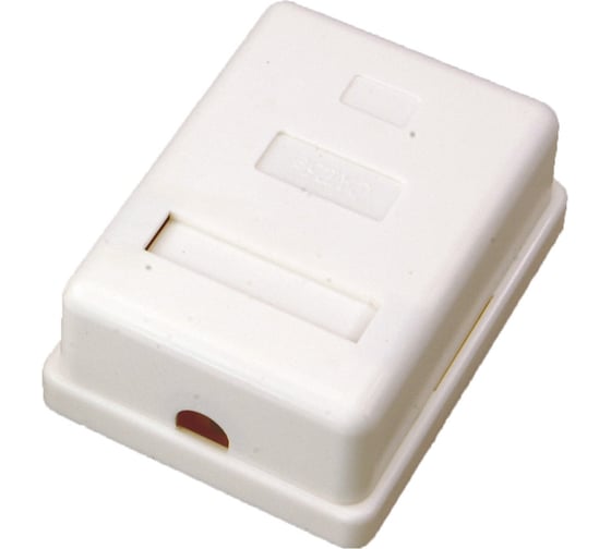 Компьютерная внешняя экранированная розетка REXANT 10 штук 1-порт RJ-45 (8P8C), FTP 5e 03-0122