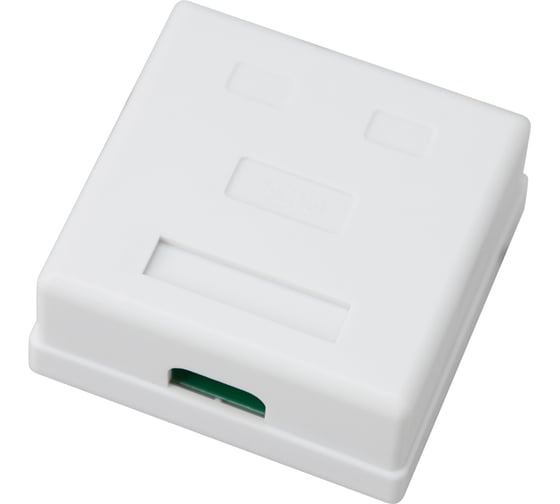 Комбинированная внешняя розетка REXANT RJ-45(8P-8C) + RJ-11(6P-4C), UTP 03-0120