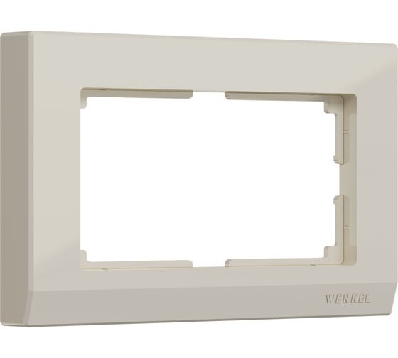 Рамка для двойной розетки WERKEL W0081803 Stark слоновая кость a050906 1