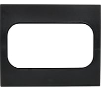 2-местная рамка для розетки EKF Стокгольм черная EYM-G-303-30