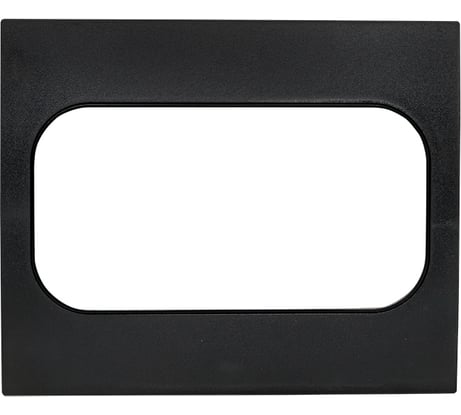 2-местная рамка для розетки EKF Стокгольм черная EYM-G-303-30