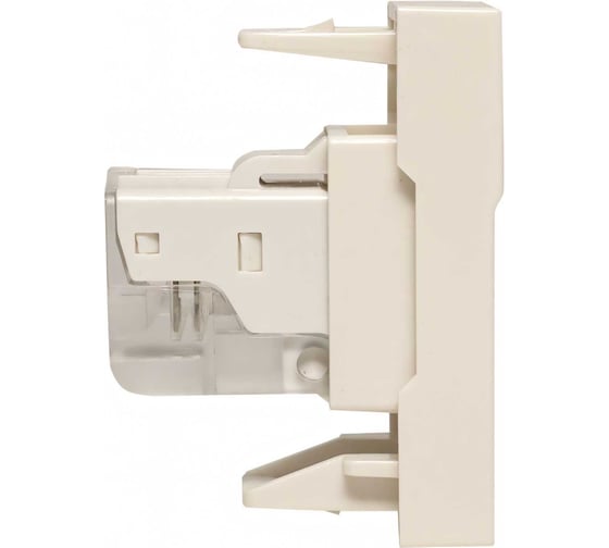 Розетка EKF RJ45 кат. 5e, 1 модуль E1MK015E-135-10