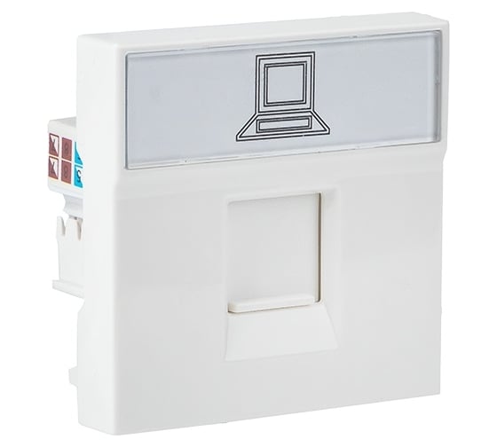 Розетка EKF RJ45 кат. 6, 2 модуля E2MK016-135-10 в Уфе - купить, цены ...