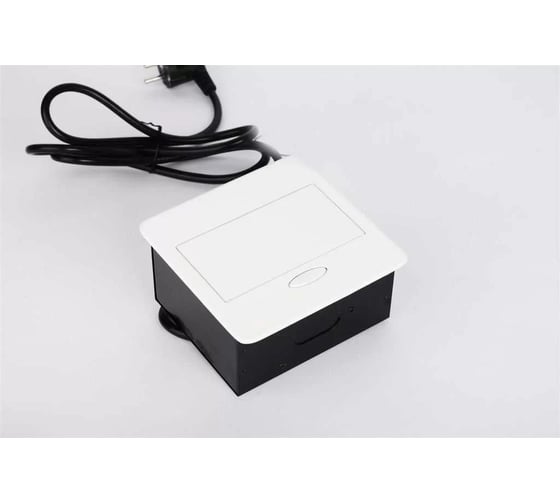 Выдвижной блок розеток GTV выдвижная розетка на 1 EURO розетку и 2 USB-A, белый, AE-PB1SAVA-10