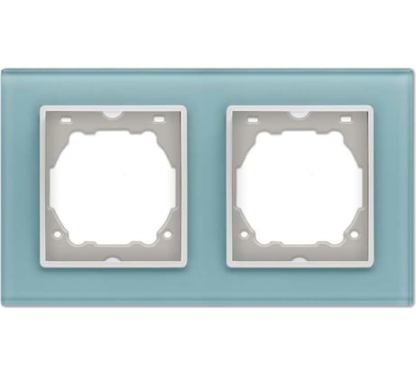 Рамка 2-я Metronex Electric Exclusive Blue FRM050203SIN