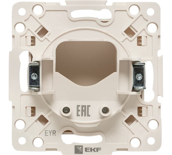 Механизм кабельного вывода EKF Стокгольм белый EYV-CE-10