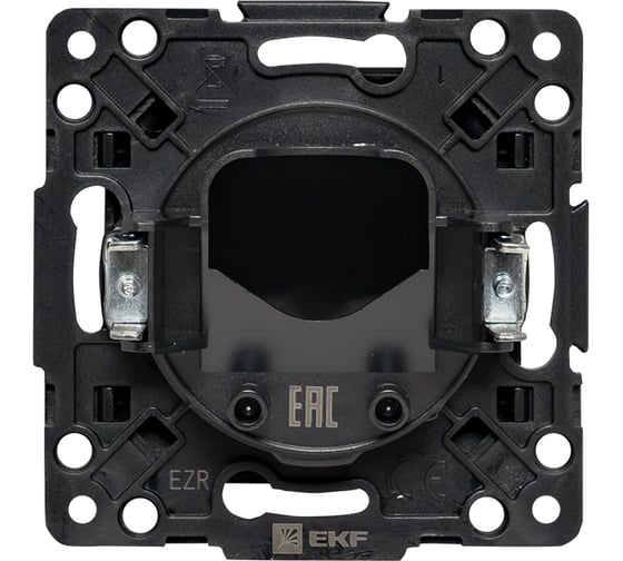 Механизм кабельного вывода EKF Стокгольм черный EZV-CE-10
