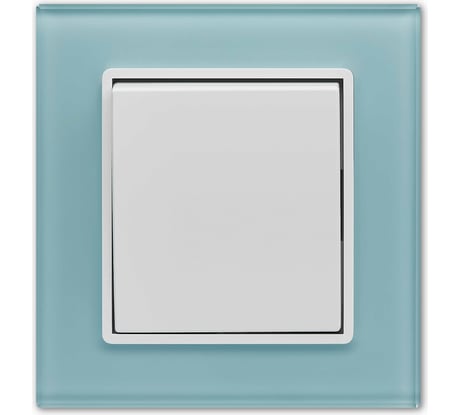 Выключатель Эксклюзивный Синий одноклавишный Metronex Electric FVK050103SIN