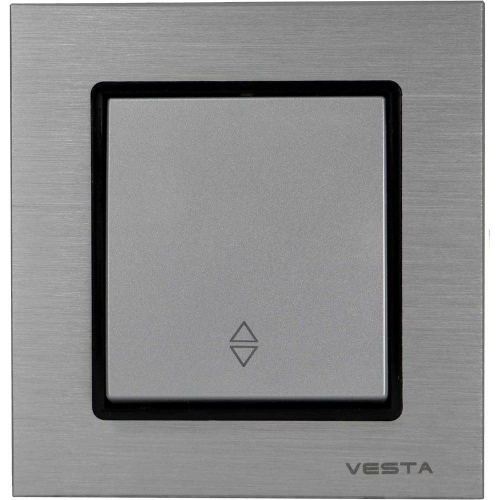 Реверсивный выключатель Vesta Electric Exclusive Silver Metallic ...