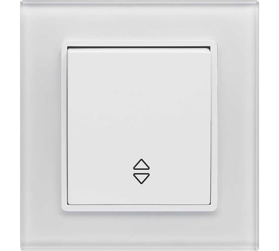 Реверсивный выключатель Vesta Electric Exclusive White FVK050105BEL