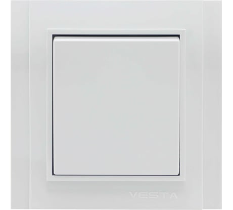Одноклавишный выключатель Vesta Electric Verona FVK020101BEL