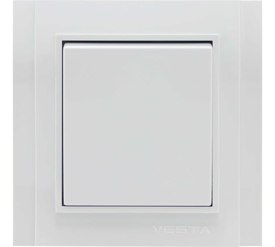 Одноклавишный выключатель Vesta Electric Verona FVK020101BEL