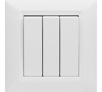 Трехклавишный выключатель Vesta Electric Roma FVK010301BEL