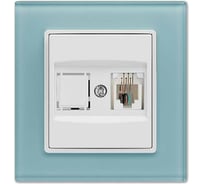 Розетка Metronex Electric Эксклюзивный Синий телефонная FRZMT040001SIN