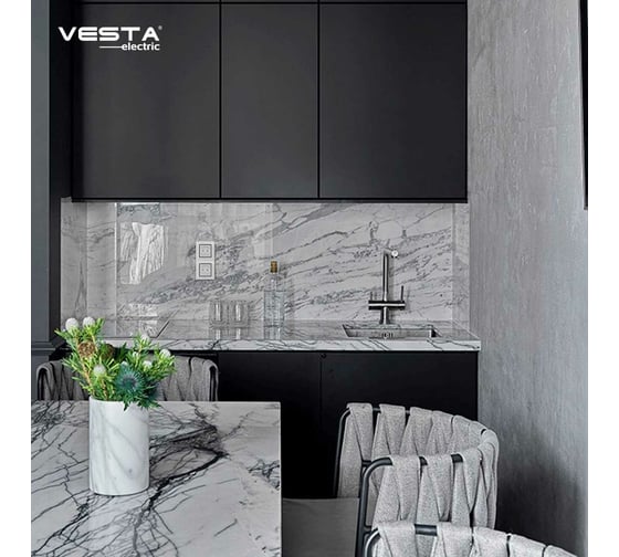 Телевизионная розетка Vesta Electric Exclusive Silver Metallic FRZ00041005SER