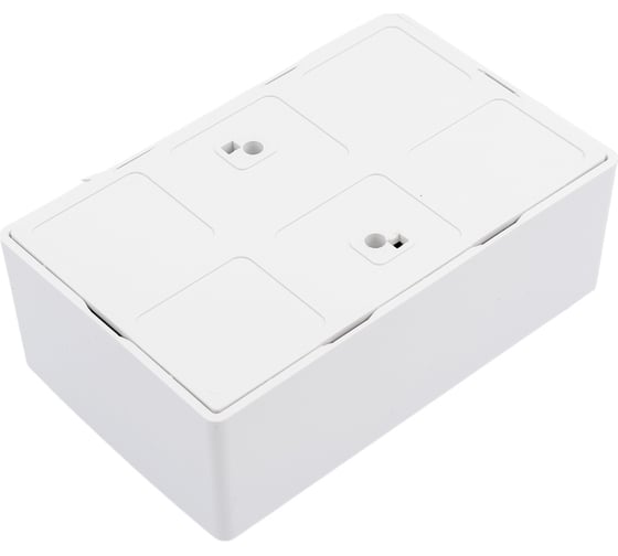 Двойная розетка Vesta Electric Mega с заземлением Mega F00050203BEL