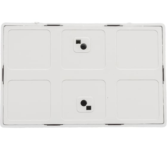 Двойная розетка Vesta Electric Mega с заземлением Mega F00050203BEL