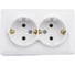 Розетка Metronex Electric Mega двойная с заземлением F00050203BEL 5