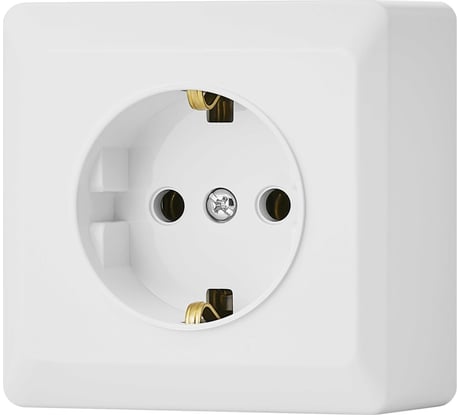 Розетка Metronex Electric Mega одинарная с заземлением FRZ00030102BEL