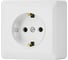 Розетка Metronex Electric Mega одинарная с заземлением FRZ00030102BEL 1