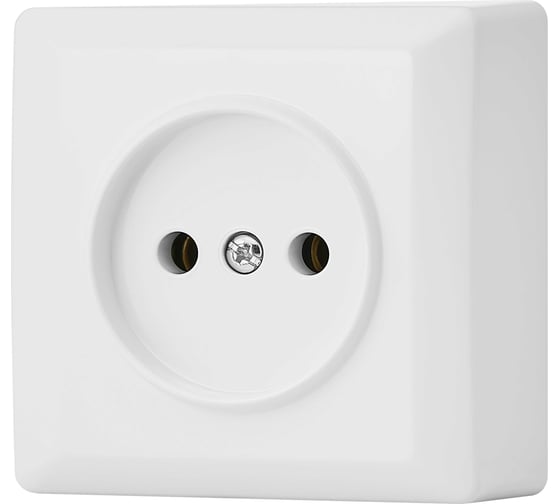 Одинарная розетка Vesta Electric Mega без заземления Mega FRZ00030101BEL