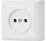 Розетка Metronex Electric Mega одинарная без заземления FRZ00030101BEL 1