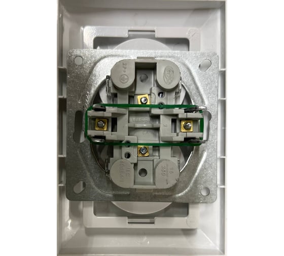 Двойная розетка Vesta Electric Roma без заземления FRZ00010203BEL