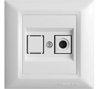 Розетка Metronex Electric Рим TV FRZTV010101BEL