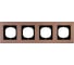 Рамка 4-я Metronex Electric Эксклюзивный Шампанское Металлик FRM050401BSH 1