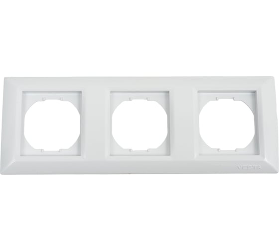 3-местная рамка Vesta Electric Roma FRM010301BEL 1